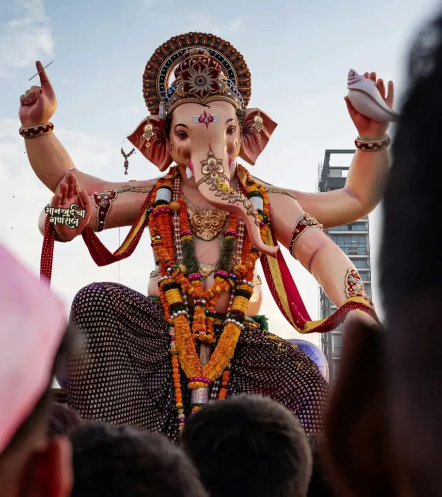 Ganesh Visarjan 2025 immersion of Lord Ganesha idol in river
